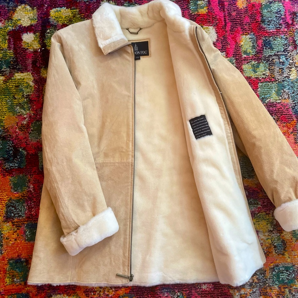 London Fog Leather Coat